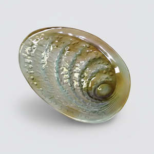 Glass Paua-look Bowls