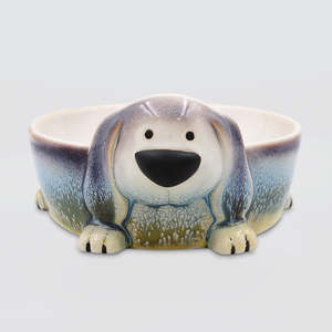 Faithful Friends - Ceramic Dog Bowl
