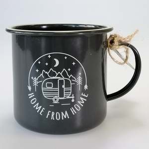 Best Sellers: Enamel Camping Mug 'Home From Home'