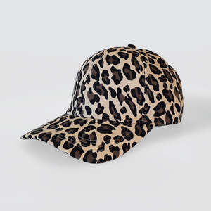 Leopard Print Caps