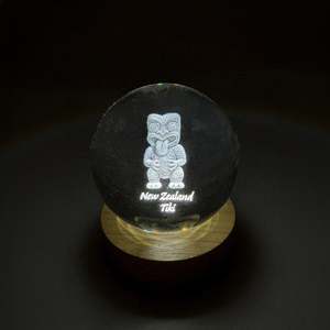 Glass Light Up Ball - NZ Tiki