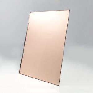 Mirror Rose Gold Acrylic 3mm