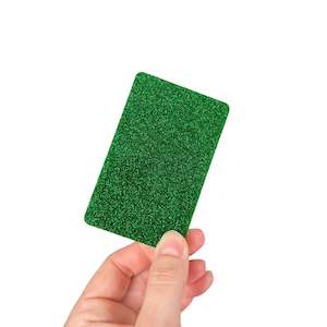 Acrylic Sheets Glitter Range: Shamrock Glitter Acrylic