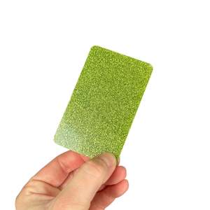 Lemon Lime Glitter Acrylic