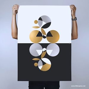 Products: 100 Copies Shine On Bicycle Print ( 36) - Action Bicycle Club