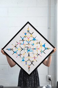Products: 100 Copies 'Together We Ride' Bicycle Print