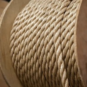 Tan Soft Lay Pro-Manila Rope 20mm x 250m Coils