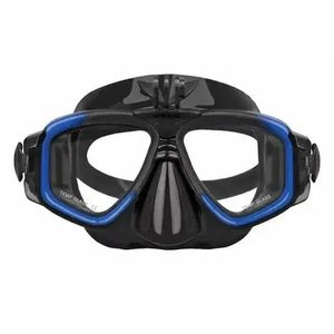 Rv Camping Gear Essentials Great Outdoors: Dive Mask M318A Freediver Black Silicon, GoPro Mask