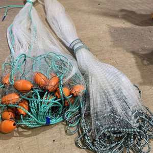 Small Mesh Fishing Nets For Herrings Nz Pacific Islands: Heavy-Duty Bait Drag Nets 1-1/2" Bait Drag Nets 10m to 60m