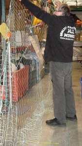 Customary Fishing Nets And Fishing Info: NZ Made Flounder Beach Drag Nets – Heavy Duty 114 mm Green Mesh