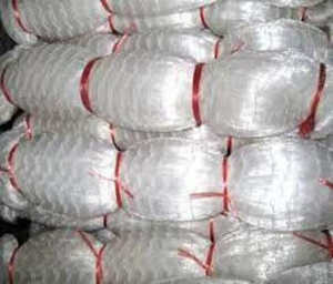 Mullet Fishing Net Mesh Unslung: 90mm x 36 MD Pacific Island Mesh x 245M