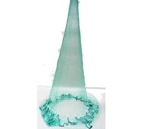 Japanese Style Cast Net 6ft 8ft 10ft 12ft: 6Ft Radius 1 inch Cast Net Japanese Style Green