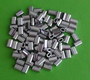 Mini - Aluminium Single Sleeve Crimp 1.5mm x 1000