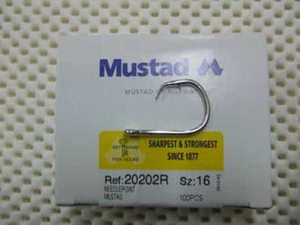 Fishing Gaffs Collection For Easy Fish Capture: Mustad #16R x 100pc