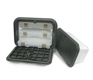 Fishing Tackle Storage Boxes Range: Designer Series Black Tackle Box Locker