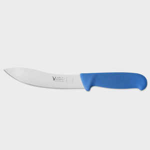 Progrip Blue Butchers Knife Ultimate Precision Comfort: Sheep Skinning Knife 17cm S/S Progrip 2-201-17-200B