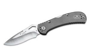 Buck Folding Knives A Tradition Of Excellence: Buck 722 Spitfire Folder Gray