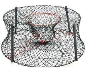 Crayfish Pots Boat Beach Use: Round Collapsible NZ Cray Fishing Pot Box of 10