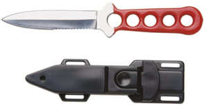 Dive Knife 11cm blade with sheath and straps