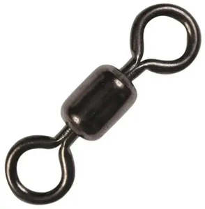 BLACK CRANE SWIVEL 1/0 X 100PCS