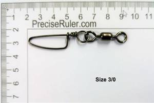 Super Strong Coastlock Snap Swivel Big Game Fishing: 3/0 Crane Swivel with Coastlock Snap x 20pcs