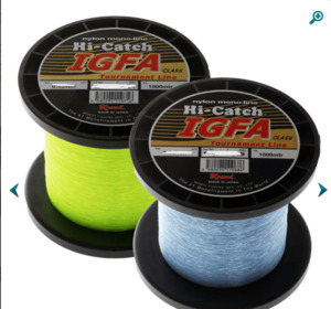 Igfa Fishing Lines 6kg To 60kg: Momoi 8kg 10kg 15kg 24kg 37kg 60kg x 1000m