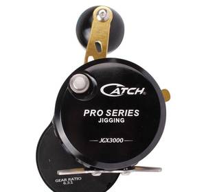 Catch Fishing Reels: Catch Pro Series JGX3000 Jigging Reel Left Hand
