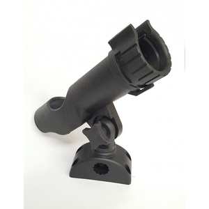 Rod Holders And Storage Racks For Fishing Rods: Rod holder - Side or Deck mount - Black