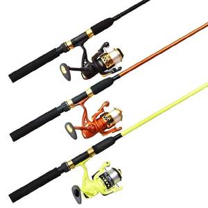 Kilwell Boat Rods Robust Construction High Quality Materials: Kilwell Kids LED Disco Spin Combo - 3 Colours X 6 Rods