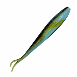 Catch Fishing Jigs And Lures For All Fish: Livies Jerkshad 7" Lethal Lemon