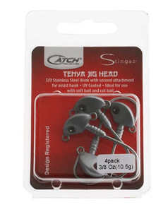 Catch Singaz Tenya Jig Heads 3/0 Pack 3/8oz