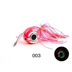 Glowbite Fishing Innovation Catches Fish: Noeby Kabura Glow Pink White 40 Gram #14 Hooks
