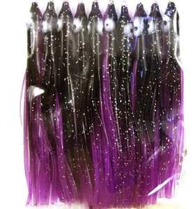 NEEDLE FISH BLACK/PURPLE 90 MM PKT10