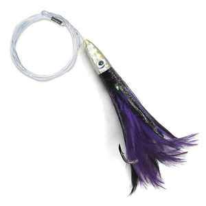 Pacific Tuna Tickler - Black/Purple - Rigged