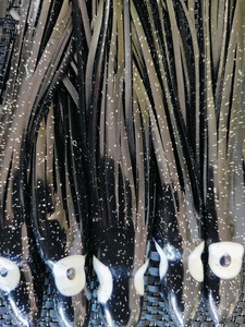 Black Octopus Skirts - 150mm 5pcs