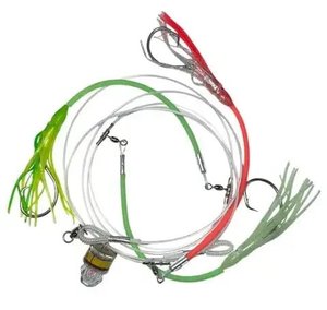 Sabiki And Flasher Rigs For Piper Bait Snapper: Bluenose , Triple Hook Rig With Diamond Light