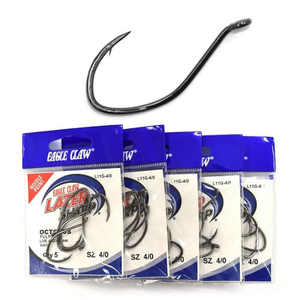 Sabiki And Flasher Rigs For Piper Bait Snapper: Lazer Sharp L11 Big Nasty 7/0