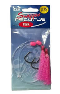 Snapper Flasher Rigs Effective At Catching Fish: Snapper Recurve 6/0 Pink S-H