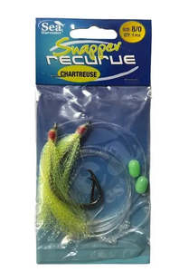 Snapper Flasher Rigs Effective At Catching Fish: Snapper Recurve 8/0 Chart S-H