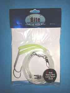 Snapper Flasher Rigs Effective At Catching Fish: Cod Heavy Duty Long Shank Hook