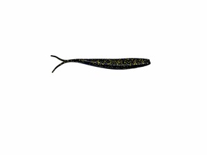 Catch Soft Baits: Catch Black Label Livies pk 5x5" Black Ninja