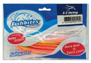 Fish Bites Soft Baits Tough All Purpose Saltwater Bait: EZ Long Lasting Shrimp Electric Chicken