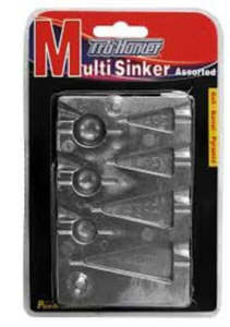 Fishing Sinker Moulds Various Shapes Sizes: Pro Hunter Pyramid & Ball Sinker Mould