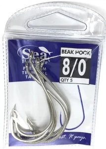 Nickle Beak Hook 8/0 Pkt 5