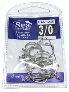 Nickle Beak Hook 3/0 Pkt 12