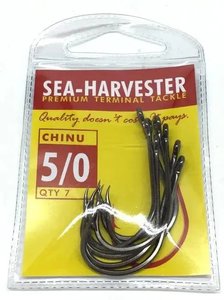 Beak Style Fishing Hooks: Chinu Hook 5/0 Pkt 7