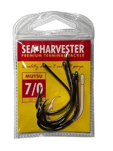 Mutsu Fishing Hooks Strength Precision: Mutsu Hook 7/0 Pkt 5