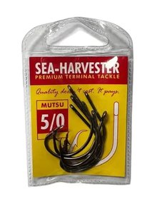 Mutsu Fishing Hooks Strength Precision: Mutsu Hook 5/0 Pkt 7