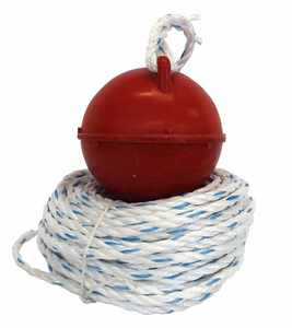 Rope and Plastic Red Float Pack – 30m Rope with Durable Red Float