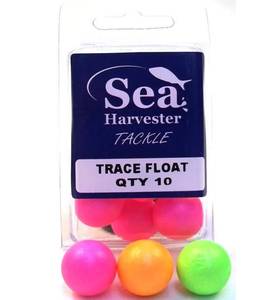 Sea Harvester Trace Float Orange 10 PK 20mm